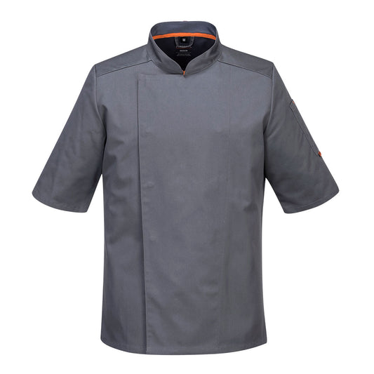 Kochjacke 738 mit MeshAir Einsatz 1⁄2 Arm