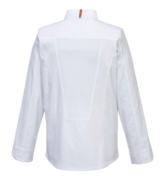 Kochjacke 838 Mesh-Einsatz