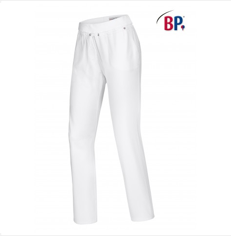 Damenhose weiss mit Elasthan – 1736